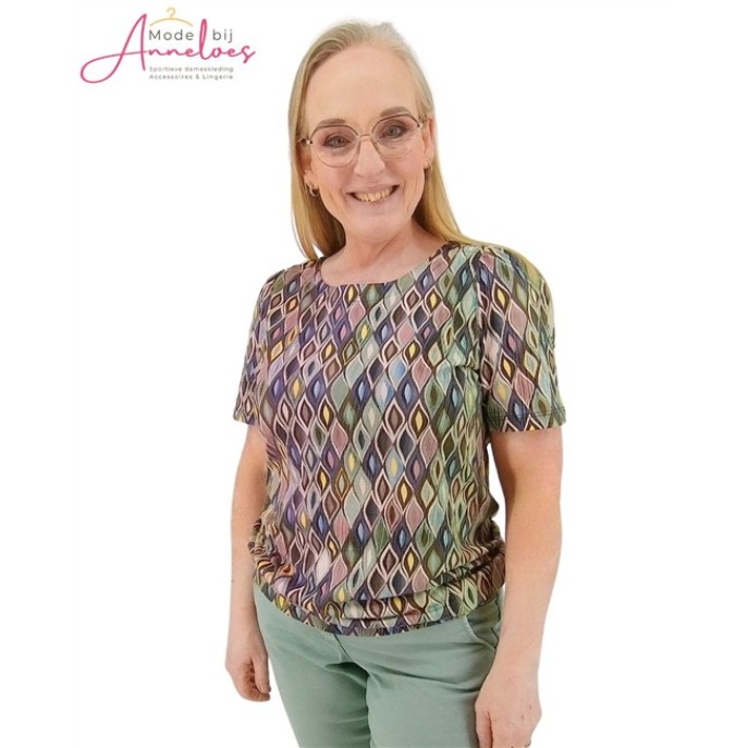 Dreamstar Shirt druppels Waikiki multicolor